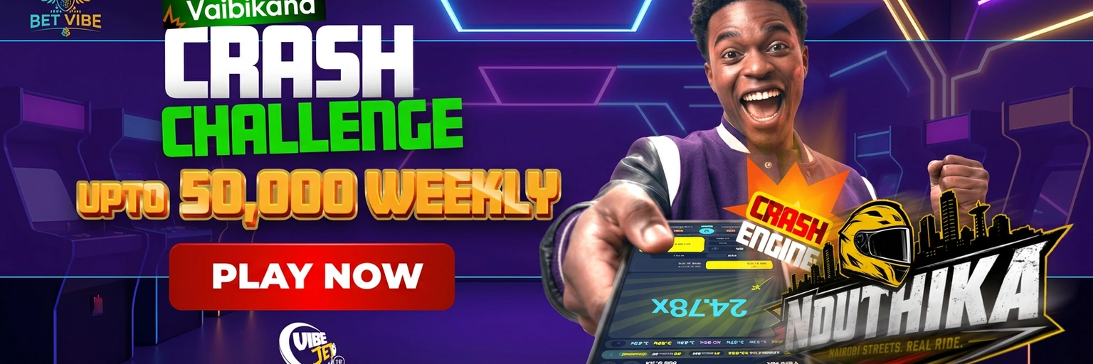 Crash Challenge with up to KES 50,000 weekly