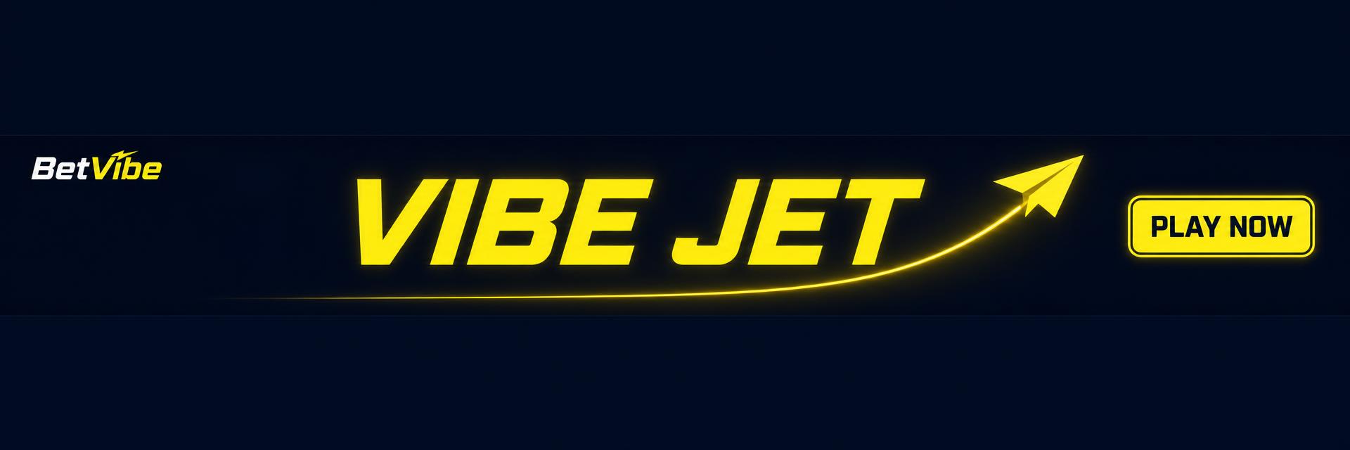 Vibe Jet crash game at BetVibe